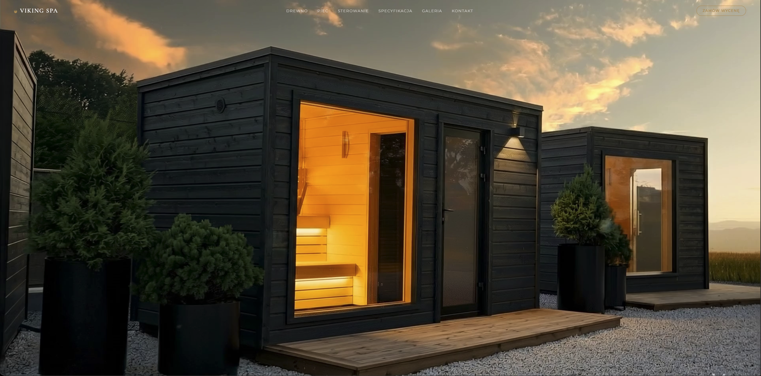 Sauna Wizualizacja DEMO
